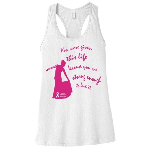 5⭐ Strong Enough TEAM ARCROSS82 Pink Print Tank - Picture 3 of 8